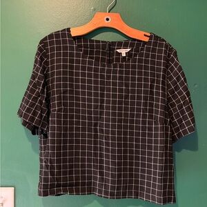 Bridge & Burn Leona Top in Windowpane